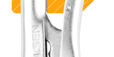 10049 10" Cr-V Locking Pliers Curved (Industrial)