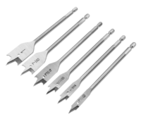 75656  6pc Flat Wood Bits Set