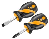 20181 2pc Stubby Screwdriver Set
