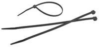 50115  4" Nylon Black Cable Ties 100Pcs