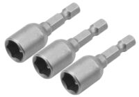 77838  3Pc Magnetic Nut Socket Set