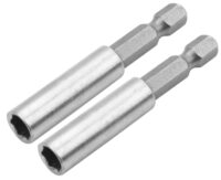 77861  2Pc Screwdriver Bit Holder Set