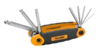 20068  8Pc Folding Ball Hex Key MM