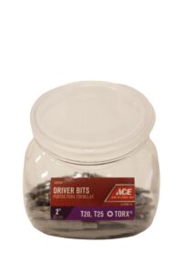 C-2495505  2" Driver Bits T20, T25 Torx 100pc