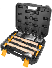 25197  7pc Heavy Duty Body & Fender Hammer Set