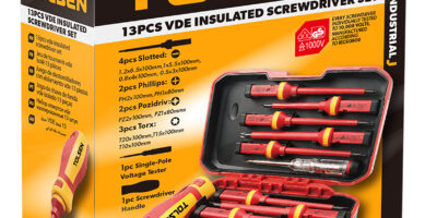 38016  13pc VDE Screwdriver Set W/Pouch (Industrial)