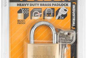 55114  Heavy Duty Brass Padlock 1-1/2" (Industrial)
