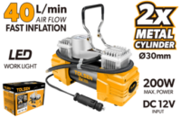 65516  12v Power Inflator 200W (Industrial)