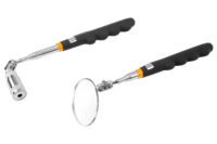 66005  2Pc Magnetic Pick Up Tool With LED Light & Mirror Set