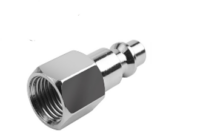 72607  1/4" Female Steel Industrial Plug