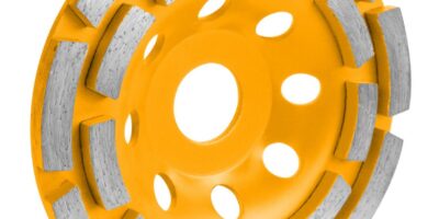 76685  5" Double Row Segmented Turbo Cup Grinding Wheel