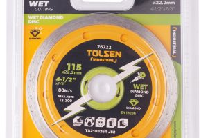 76722 4-1/2" Wet Diamond Cutting Disc (Industrial)