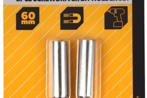 77861  2Pc Screwdriver Bit Holder Set