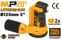 87233  20V 5" Li-Ion Cordless Sander