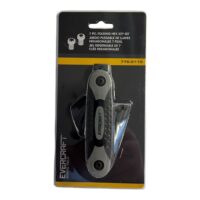 C-776-9119  7Pc MM Folding Hex Key Set