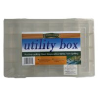 C-UB-18  24 Compartment Utility Box Clear