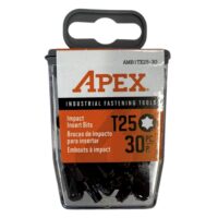 C-AMB1TX25-30  Apex 30pc T25 Impact Insert Bits