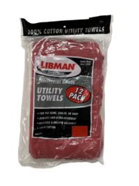 C-00591  Libman 12Pk Shop Towels